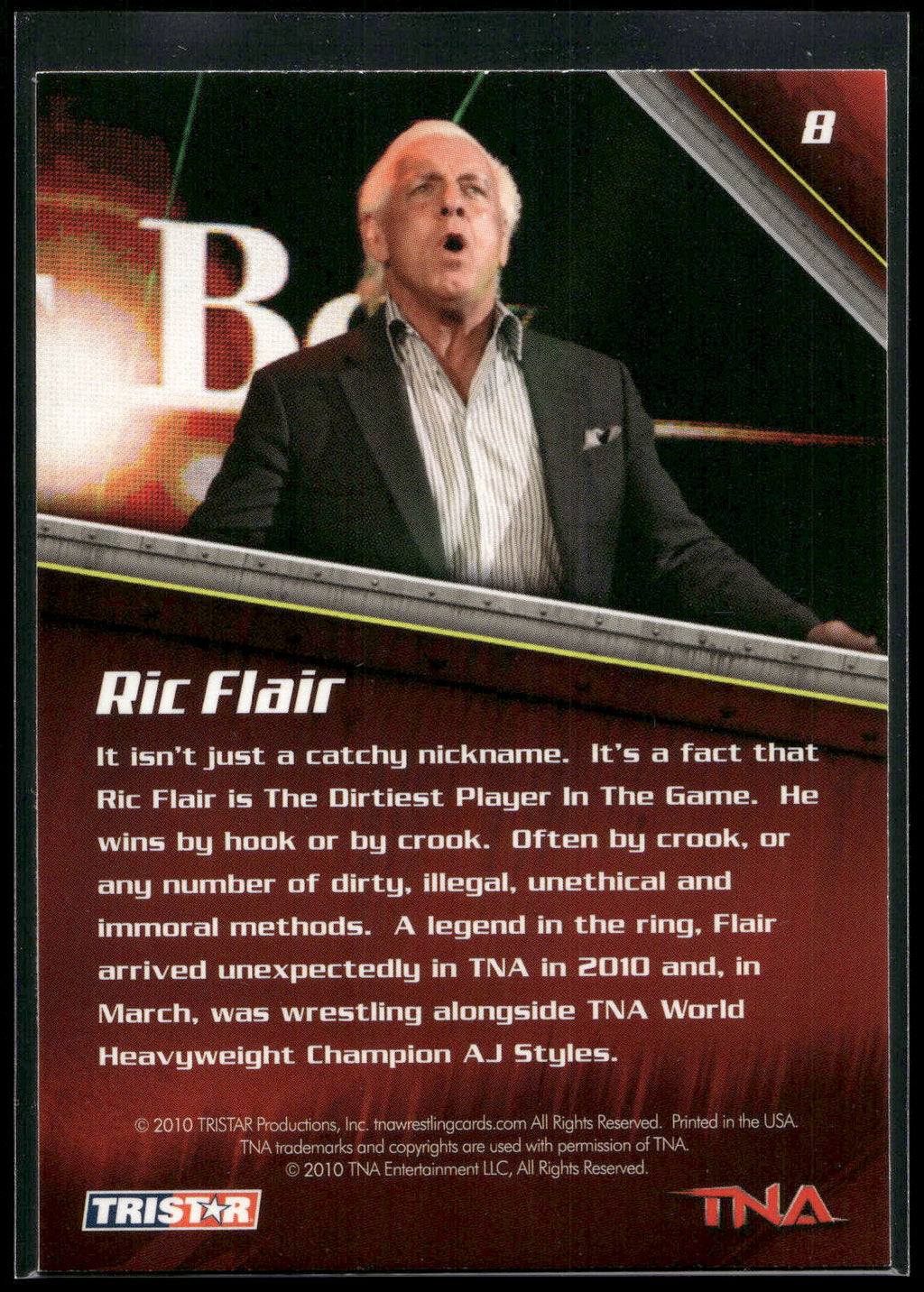 2010 TriStar TNA New Era #8 Ric Flair