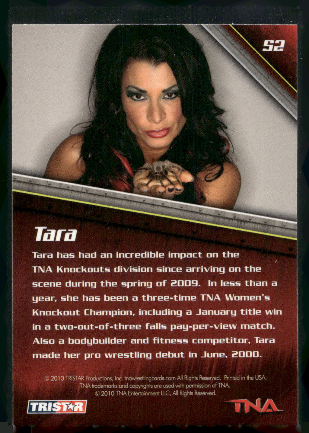 2010 TriStar TNA New Era #52 Tara