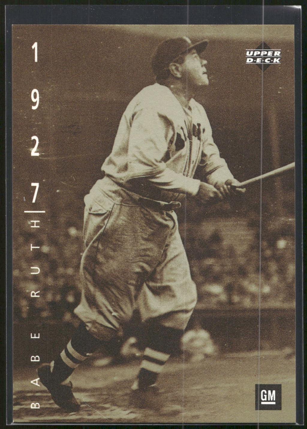 1994 Upper Deck Baseball: The American Epic #8 Babe Ruth GM