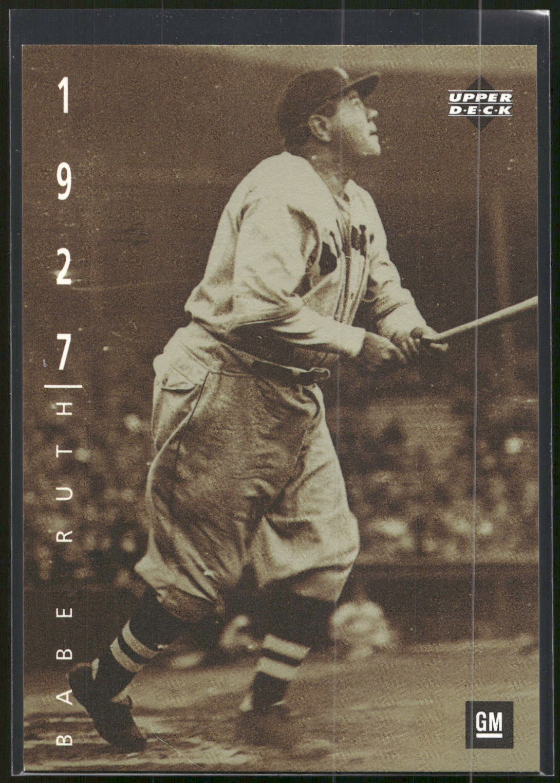 1994 Upper Deck Baseball: The American Epic #8 Babe Ruth GM