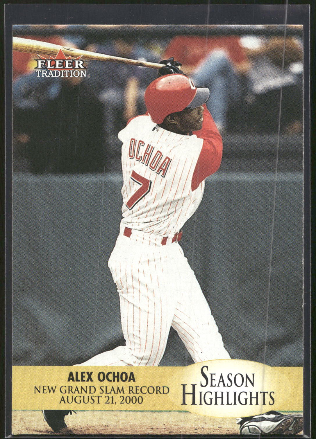 2000 Fleer Tradition Update #U8 Alex Ochoa