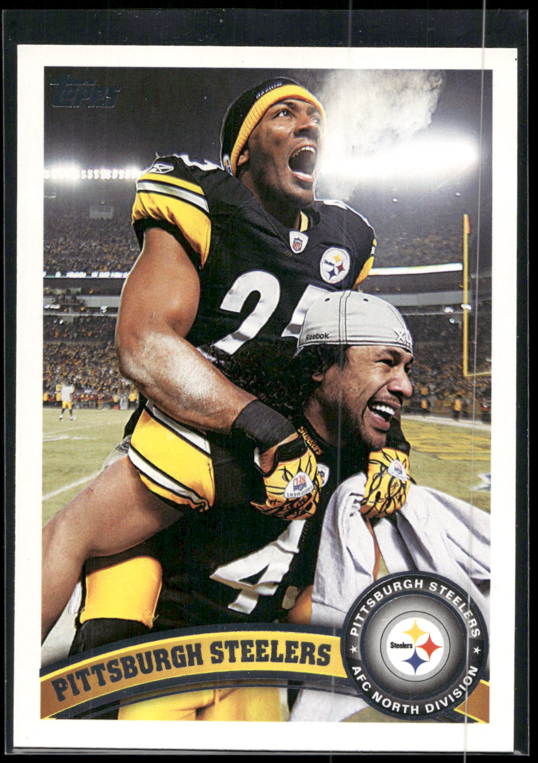 2011 Topps #216 Pittsburgh Steelers