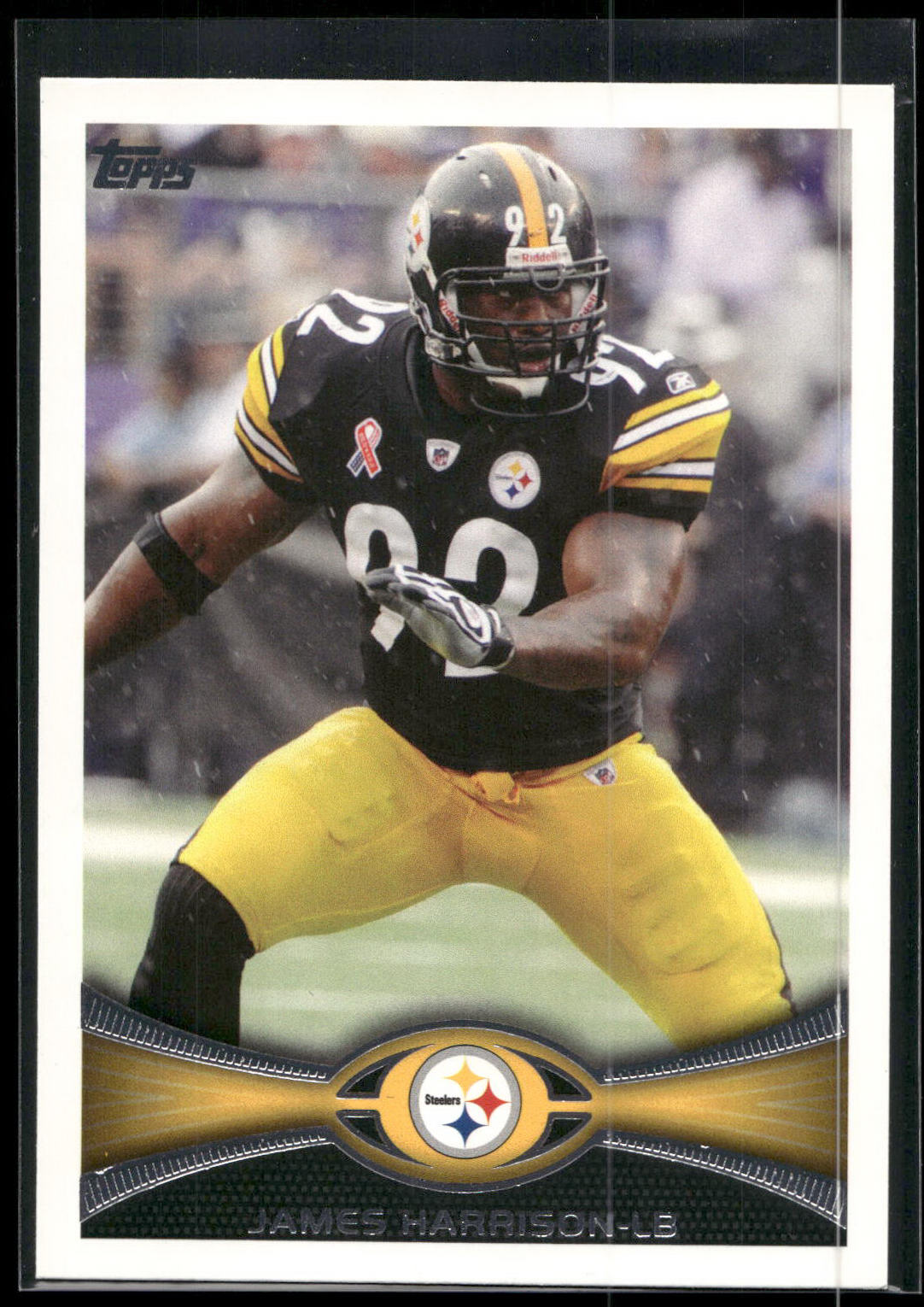 2012 Topps #299 James Harrison