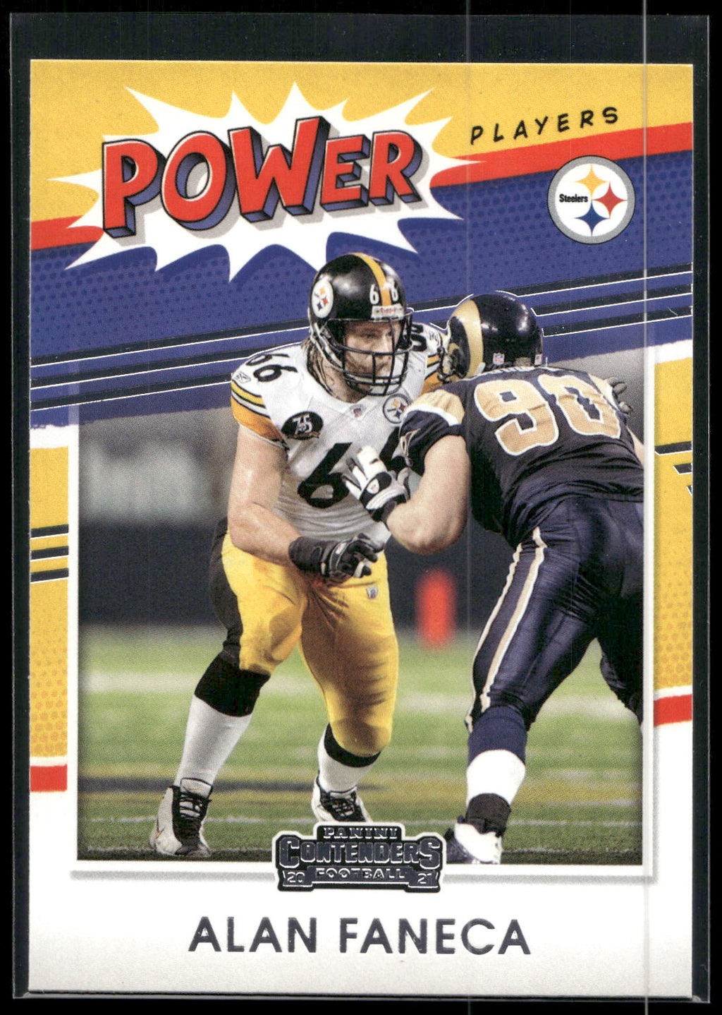 2021 Panini Contenders #PP-AFA Alan Faneca Power Players