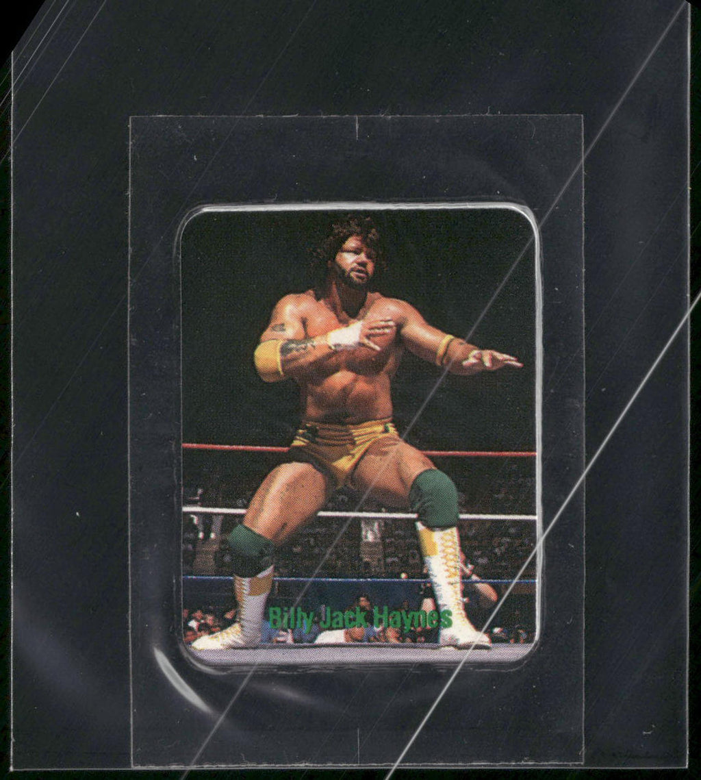 1988 Borden WWF Tag Team of the Year Stickers #NNO Billy Jack Haynes