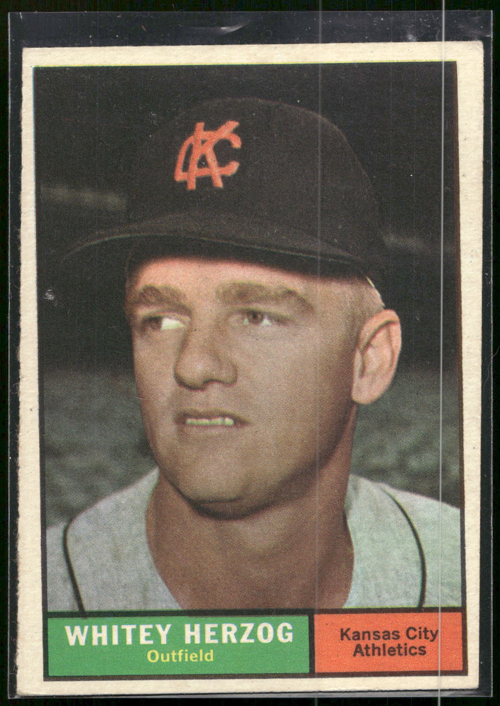1961 Topps #106 Whitey Herzog