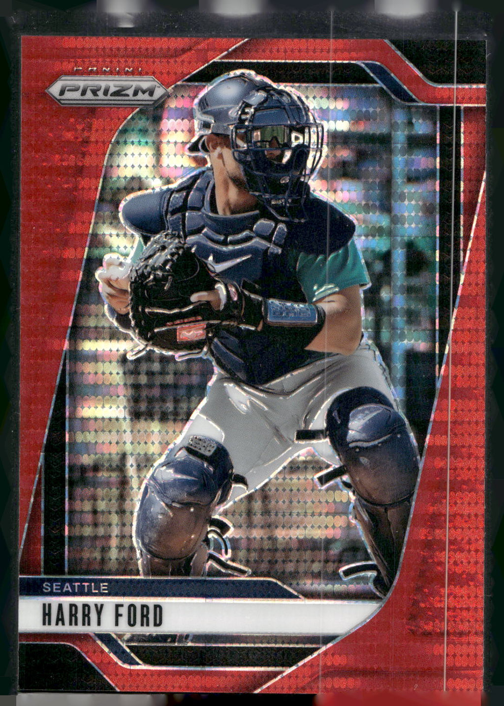 2025 Panini Prizm #257 Harry Ford Red Pulsar Prizms #/399