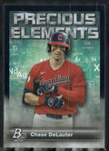 2023 Bowman Platinum #PE-5 Chase DeLauter Precious Elements