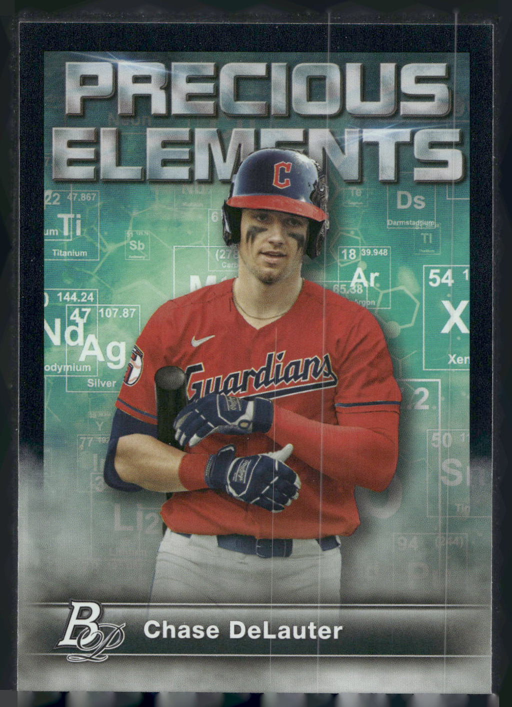 2023 Bowman Platinum #PE-5 Chase DeLauter Precious Elements