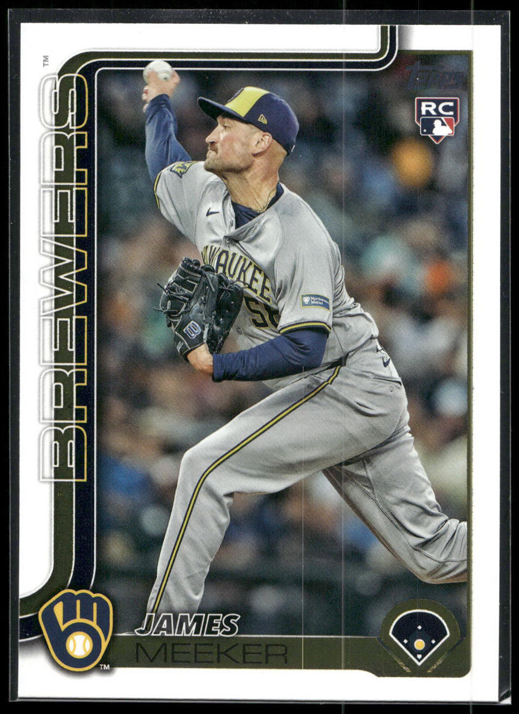 2025 Topps Update #US326 James Meeker