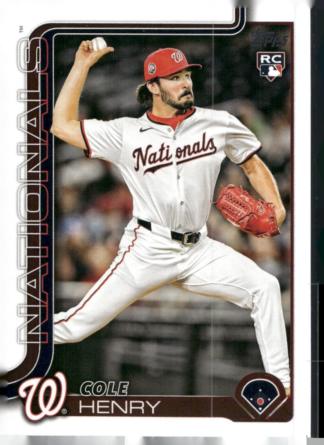 2025 Topps Update #US186 Cole Henry