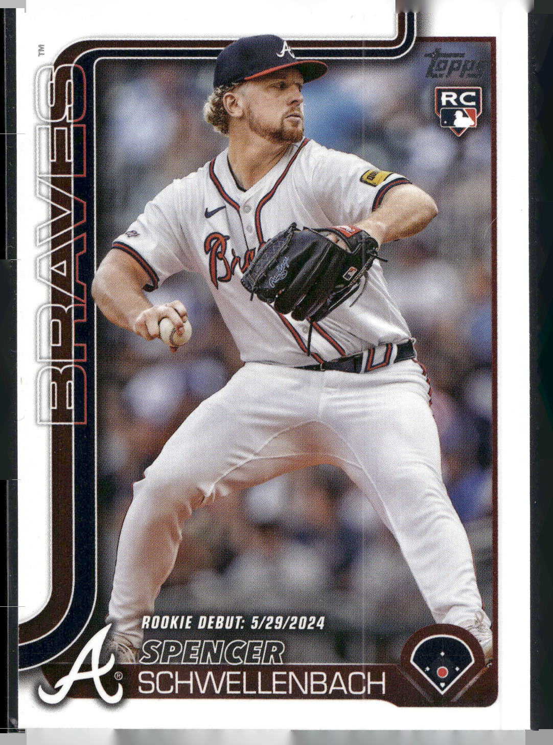2025 Topps Update #US327 Spencer Schwellenbach