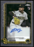 2025 Topps Chrome Update #AC-OC Omar Cruz Chrome Update Autographs