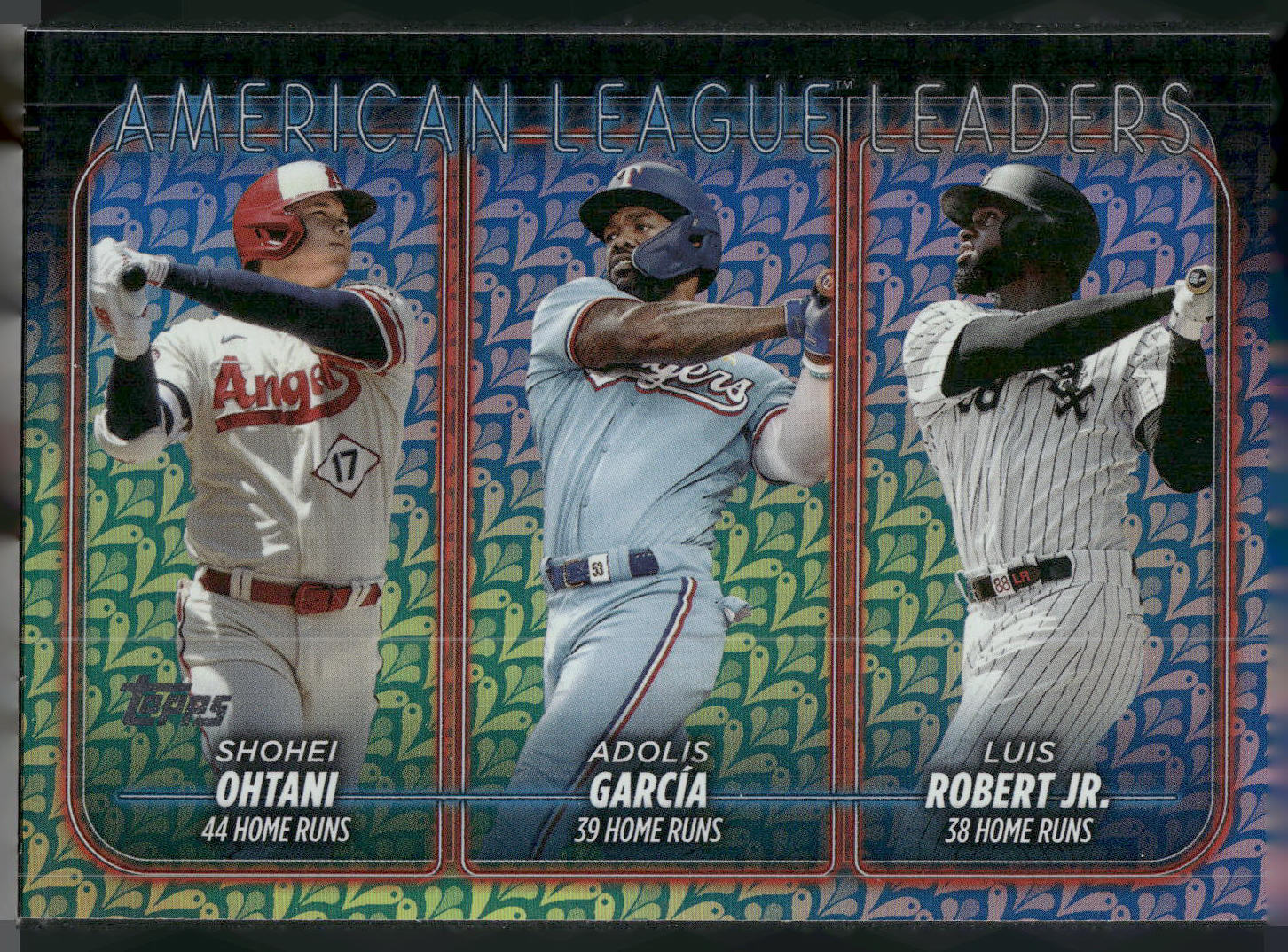 2024 Topps #179 Shohei Ohtani / Adolis García / Luis Robert Jr.) Holiday