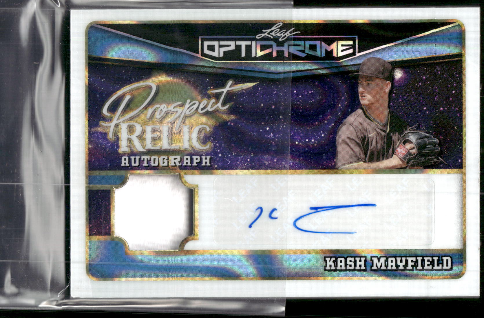 2025 Leaf Optichrome #PR-KM1 Kash Mayfield #/7