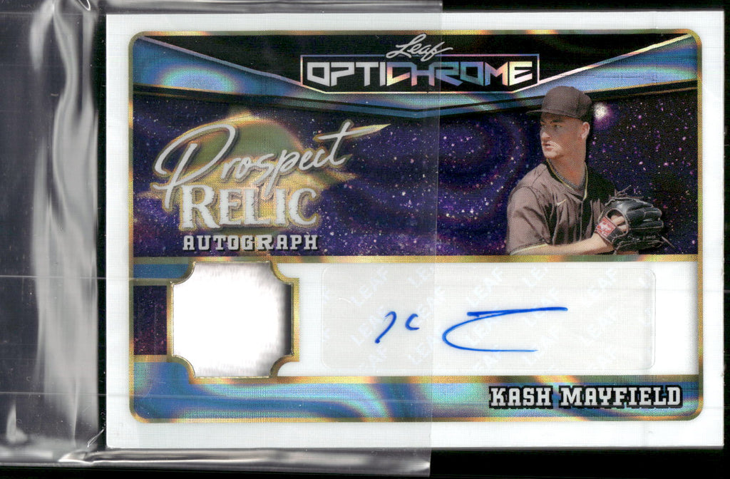 2025 Leaf Optichrome #PR-KM1 Kash Mayfield #/7