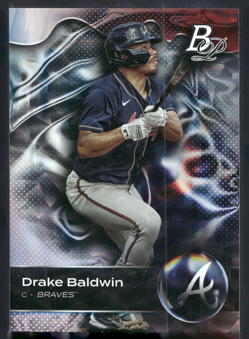 2023 Bowman Platinum #TOP-26 Drake Baldwin Top Prospects Ice Foil
