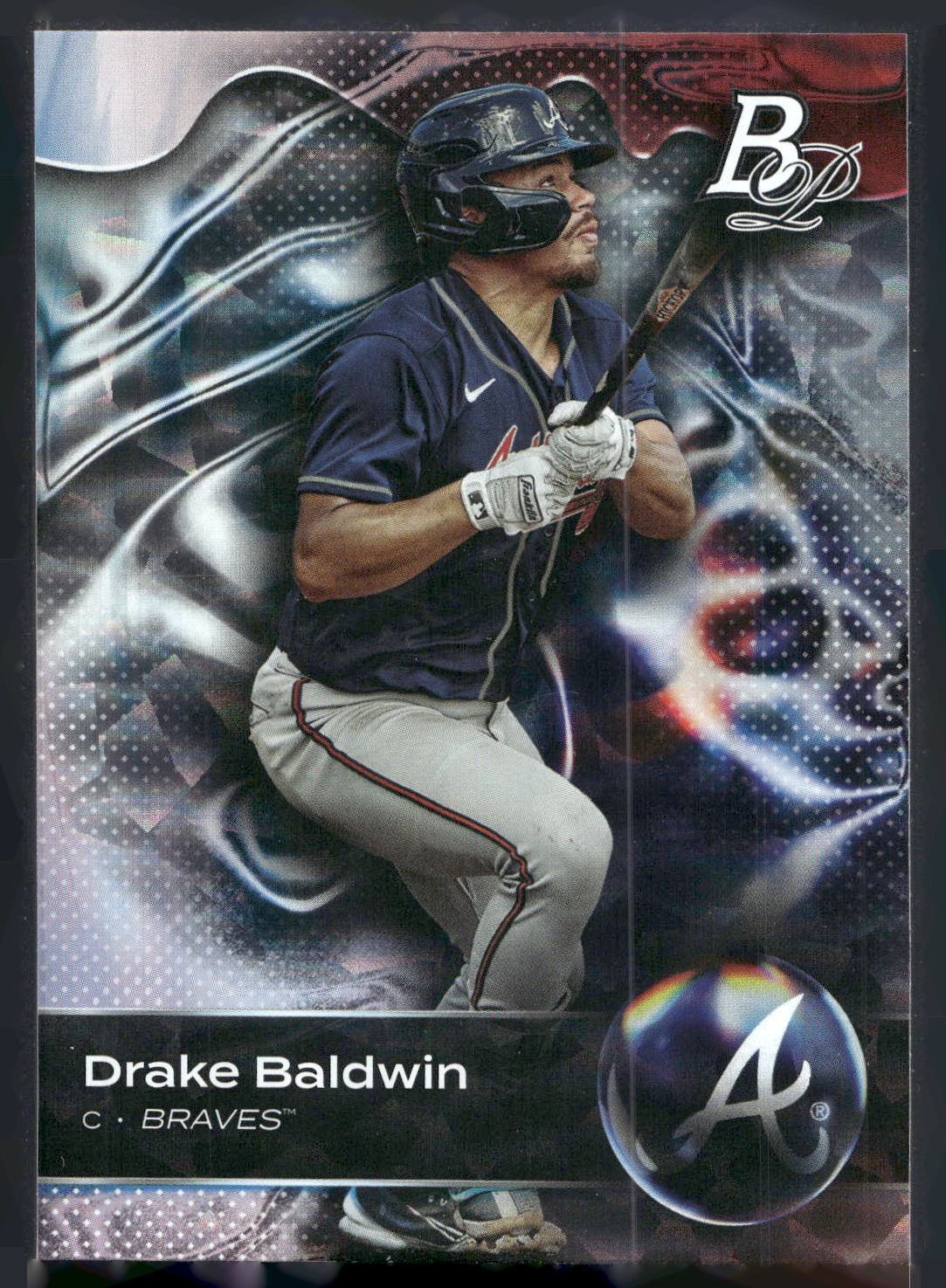 2023 Bowman Platinum #TOP-26 Drake Baldwin Top Prospects Ice Foil