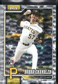 2026 Topps #283 Bubba Chandler Silver Crackle Foil