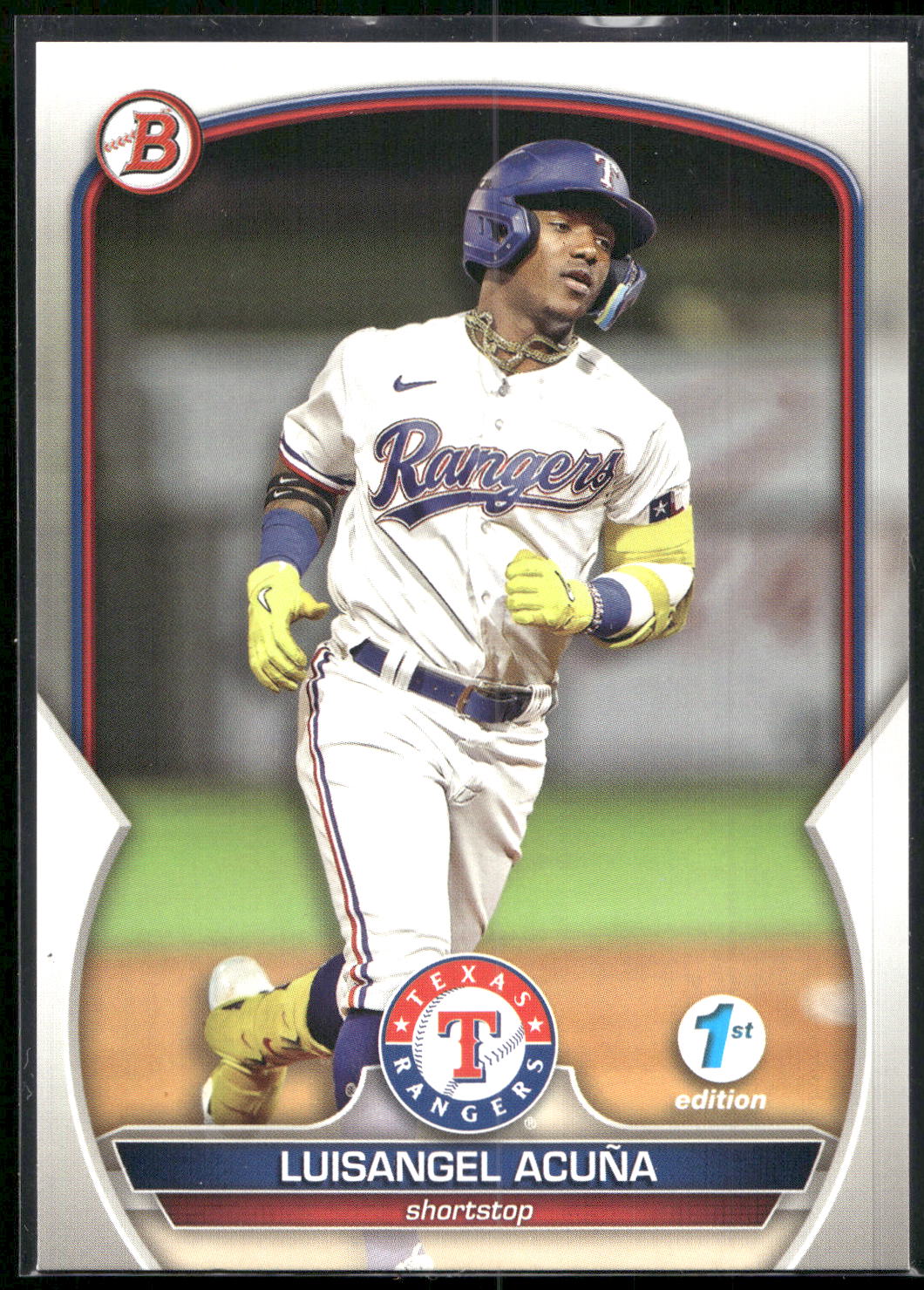 2023 Bowman 1st Edition #BPPF-104 Luisangel Acuña