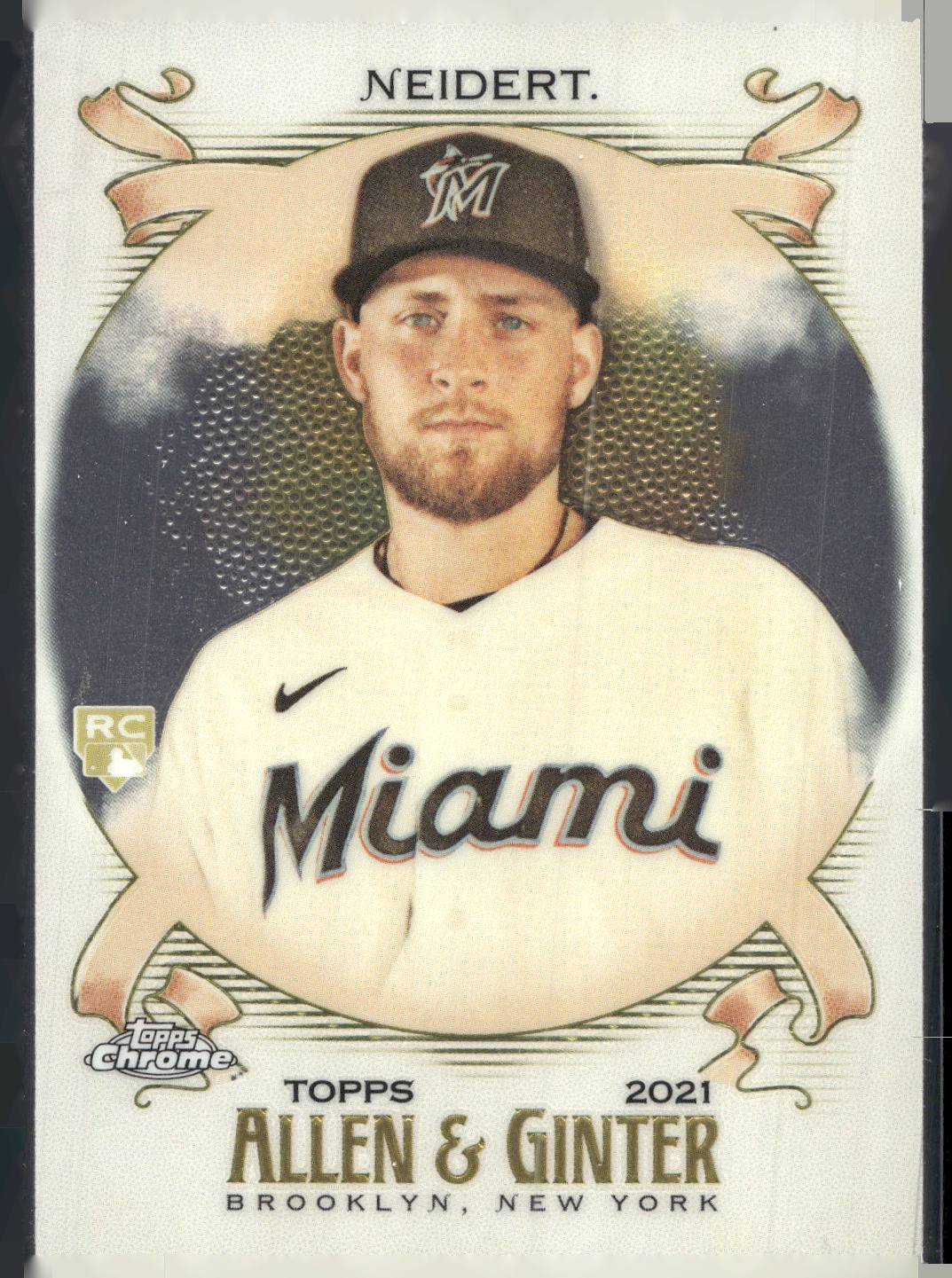 2021 Topps Allen & Ginter Chrome #300 Nick Neidert