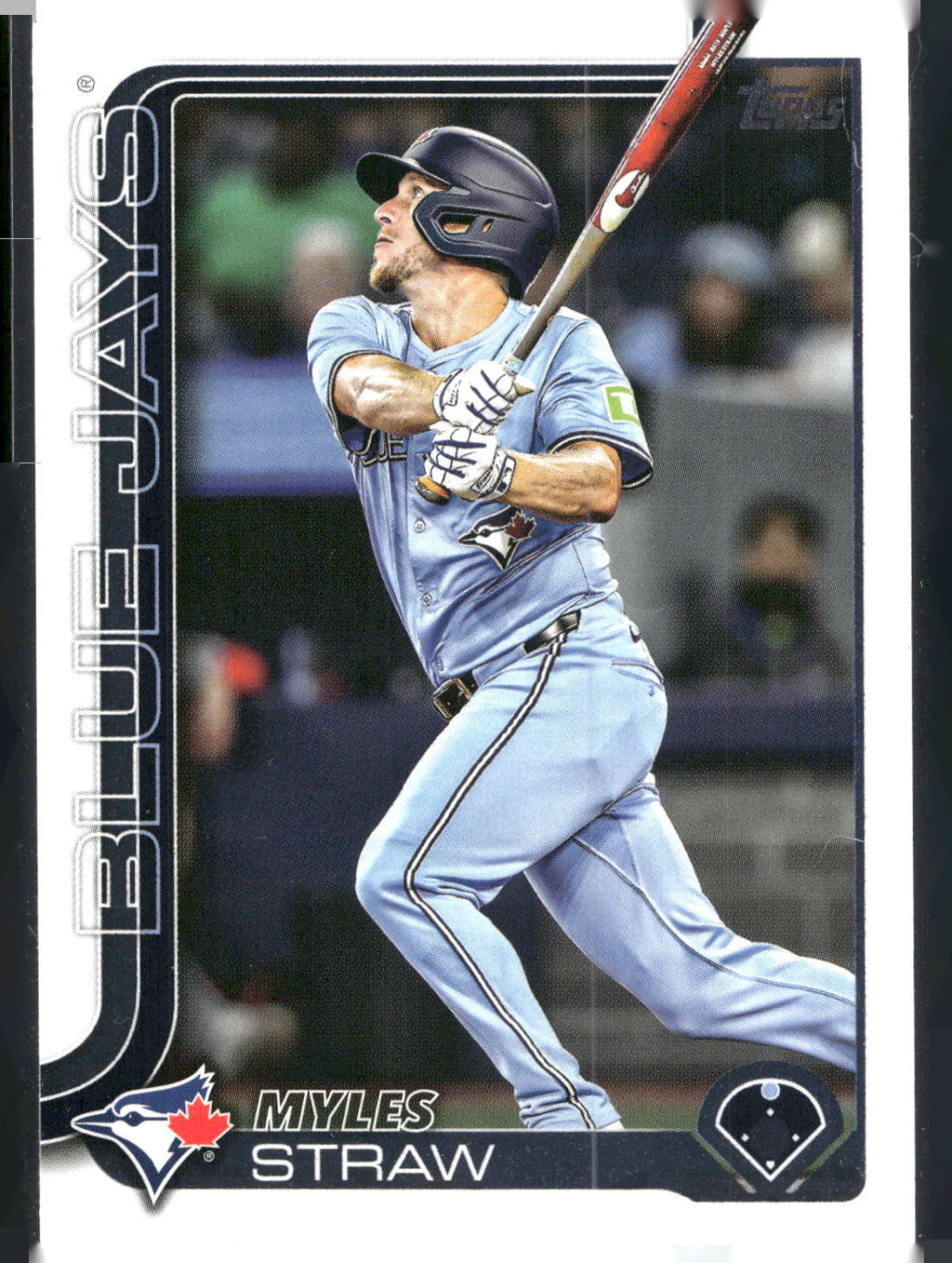 2025 Topps Update #US340 Myles Straw