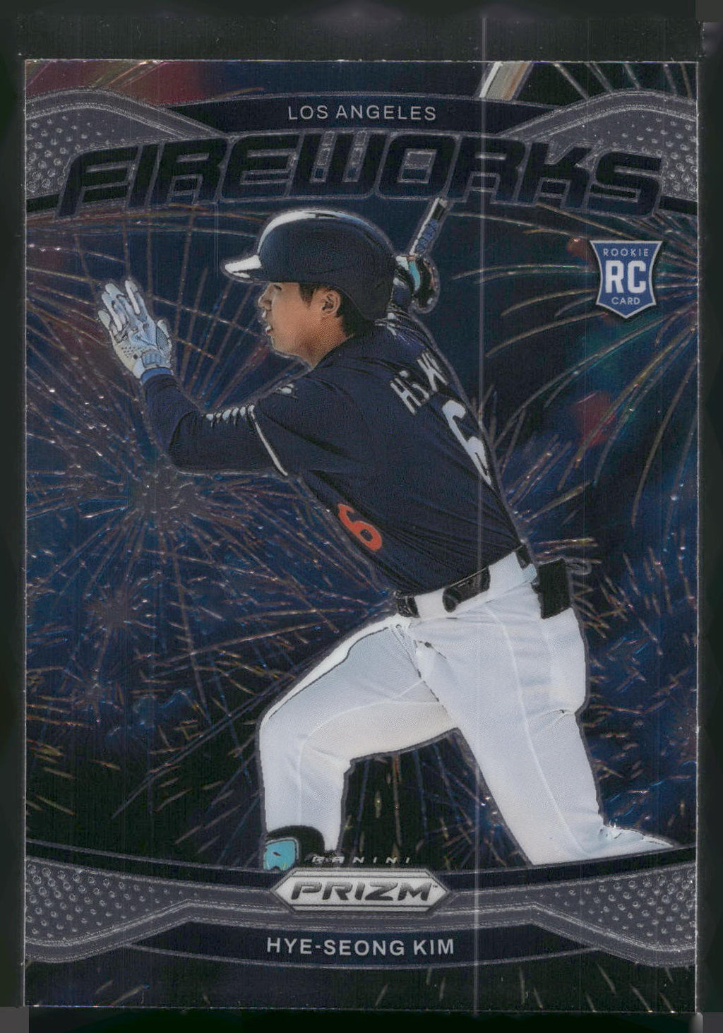 2025 Panini Prizm #14 Hye-Seong Kim Fireworks