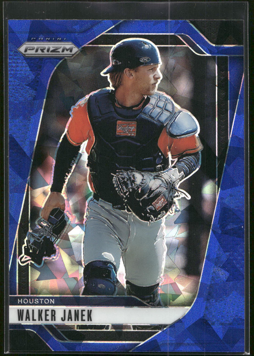 2025 Panini Prizm #174 Walker Janek Blue Ice Prizms