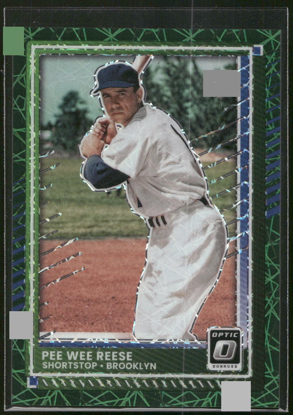 2025 Donruss #60 Pee Wee Reese Optic Green Velocity #/149