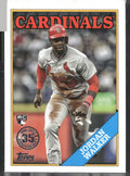 2023 Topps Update #88US-49 Jordan Walker 1988 Topps Baseball 35th Anniversary