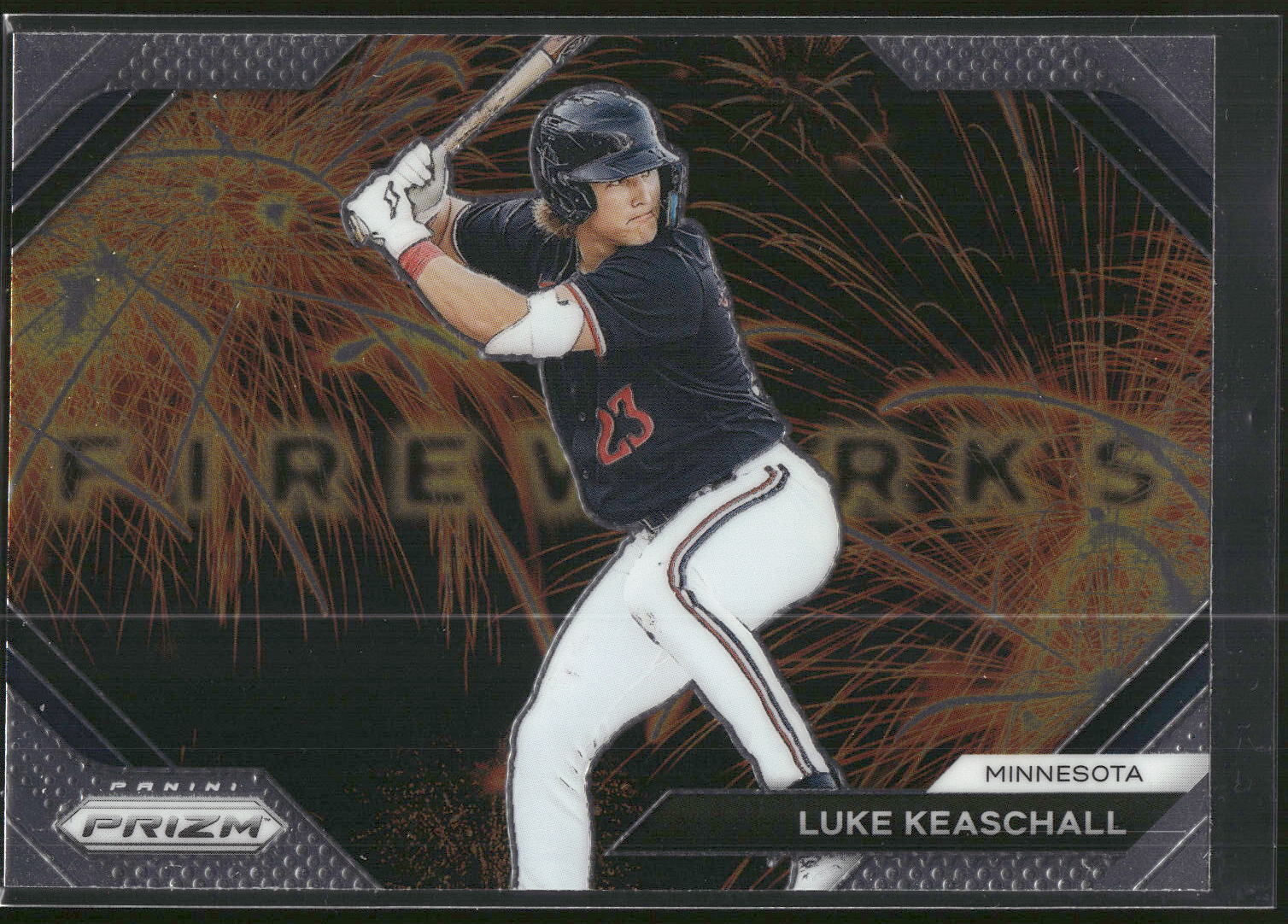 2024 Panini Prizm #16 Luke Keaschall Fireworks
