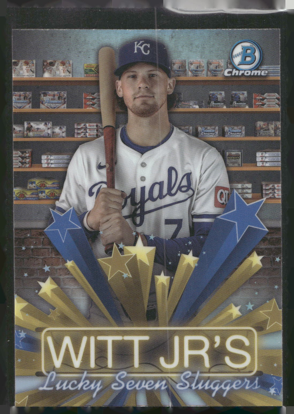 2025 Bowman #HS-8 Bobby Witt Jr. Hobby Stars