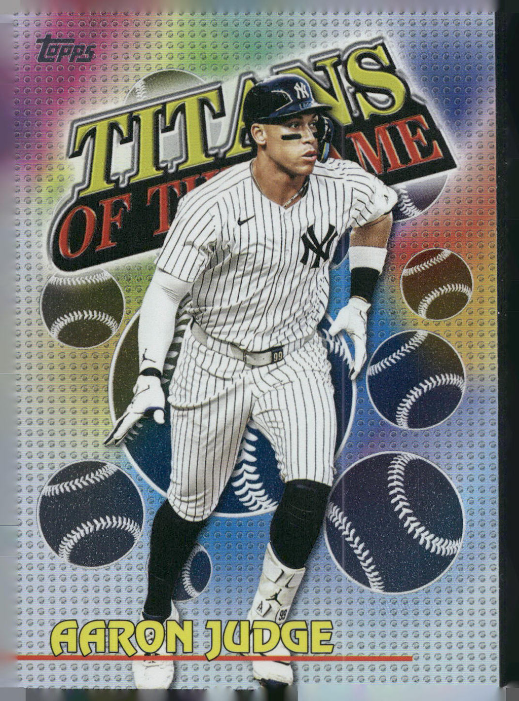 2026 Topps #TOG-3 Aaron Judge Titans of the Game