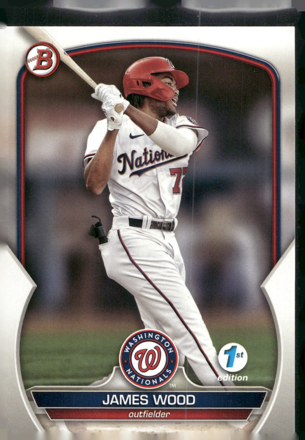 2023 Bowman 1st Edition #BPPF-129 James Wood
