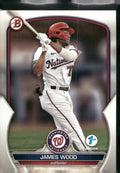 2023 Bowman 1st Edition #BPPF-129 James Wood
