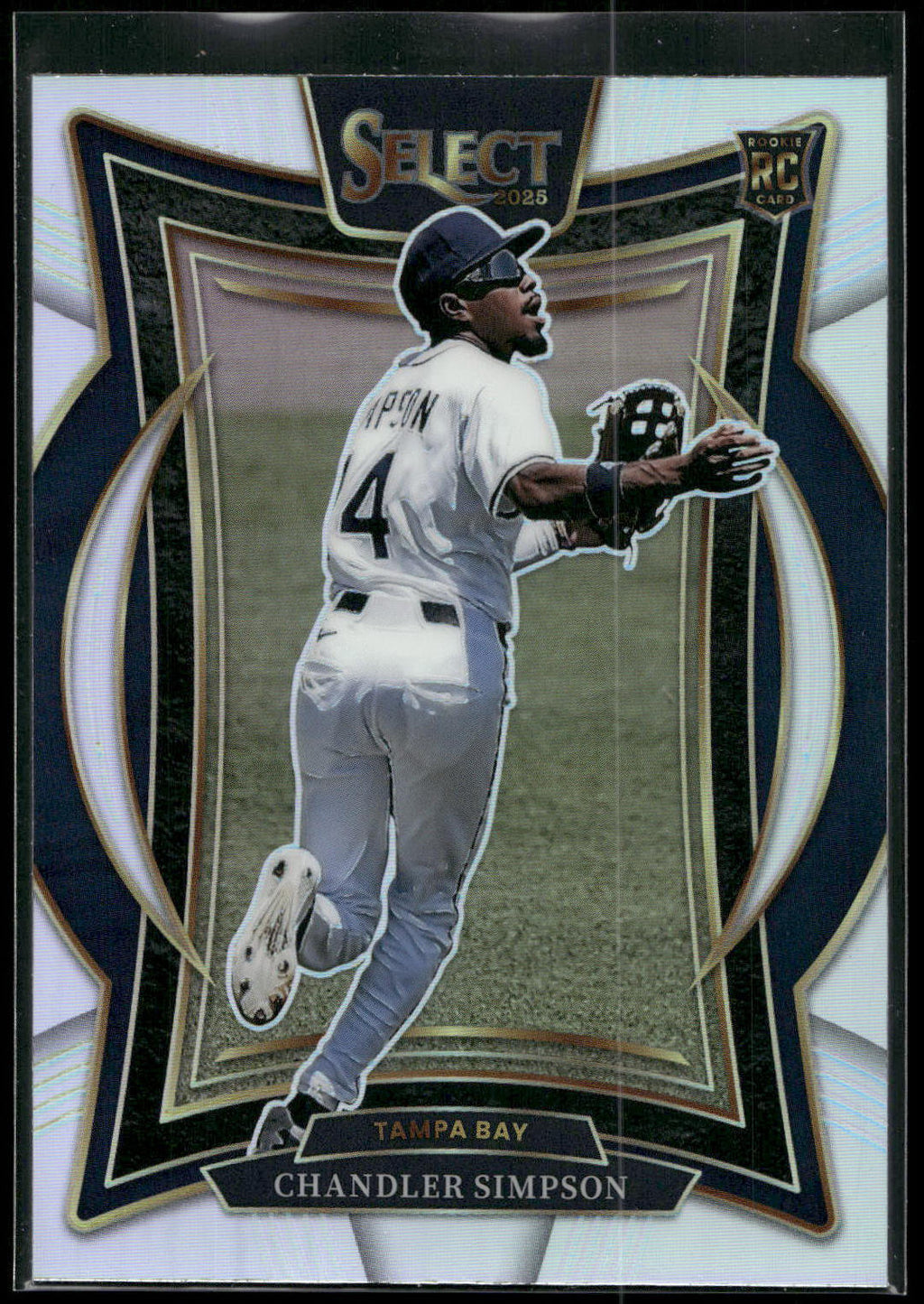 2025 Panini Select #65 Chandler Simpson Silver Prizms