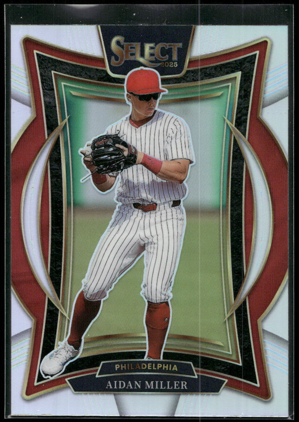 2025 Panini Select #23 Aidan Miller Silver Prizms