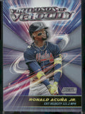2024 Stadium Club #VV-1 Ronald Acuna Jr. Virtuosos of Velocity