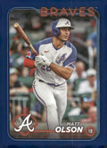 2024 Topps #350 Matt Olson Royal Blue