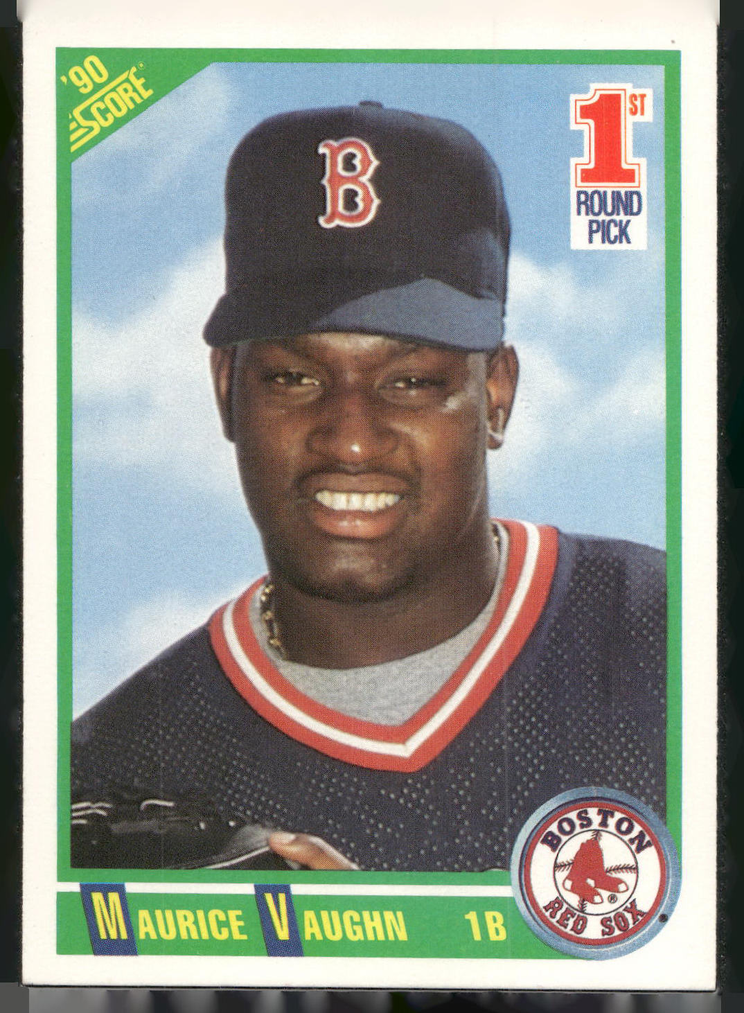 1990 Score #675 Maurice Vaughn