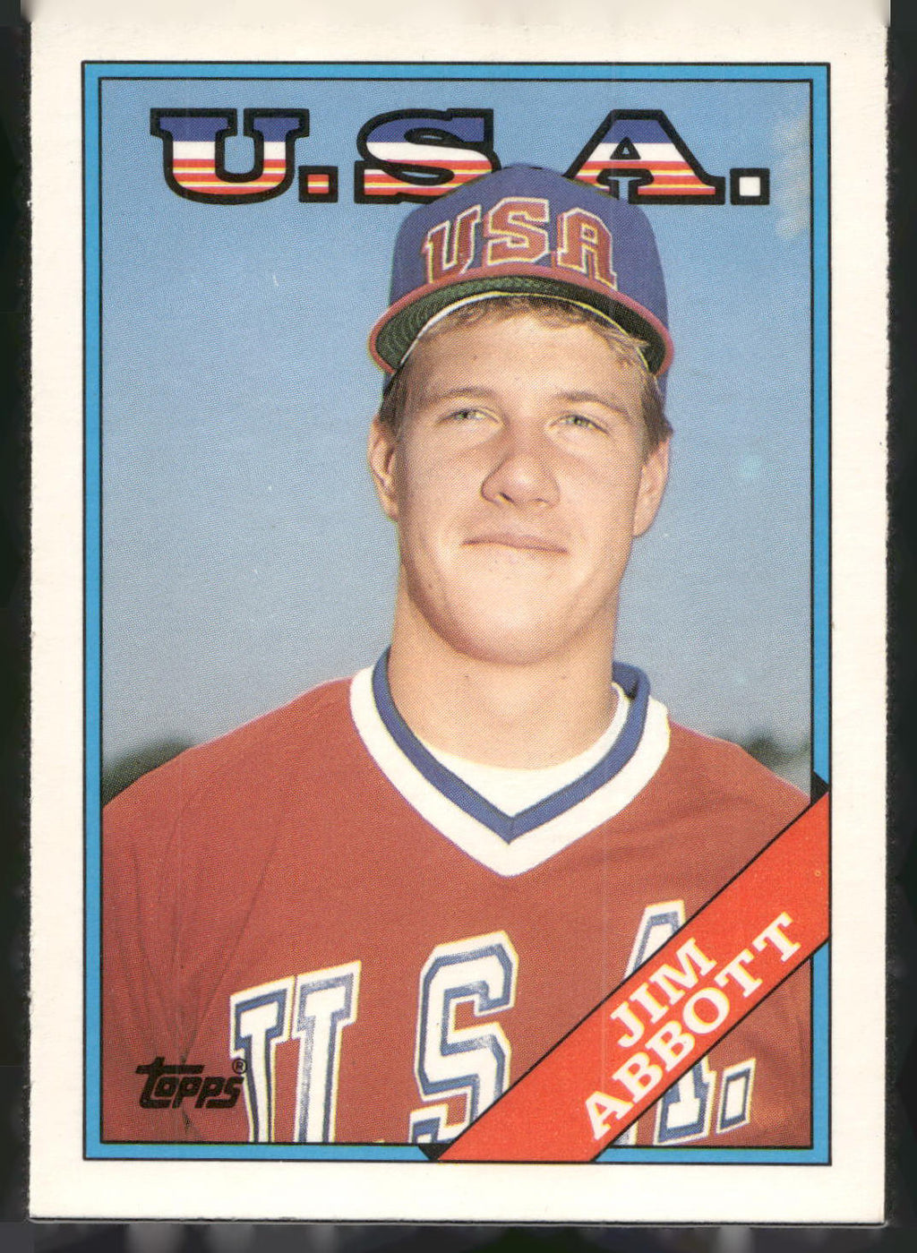 1988 Topps Traded #1T Jim Abbott