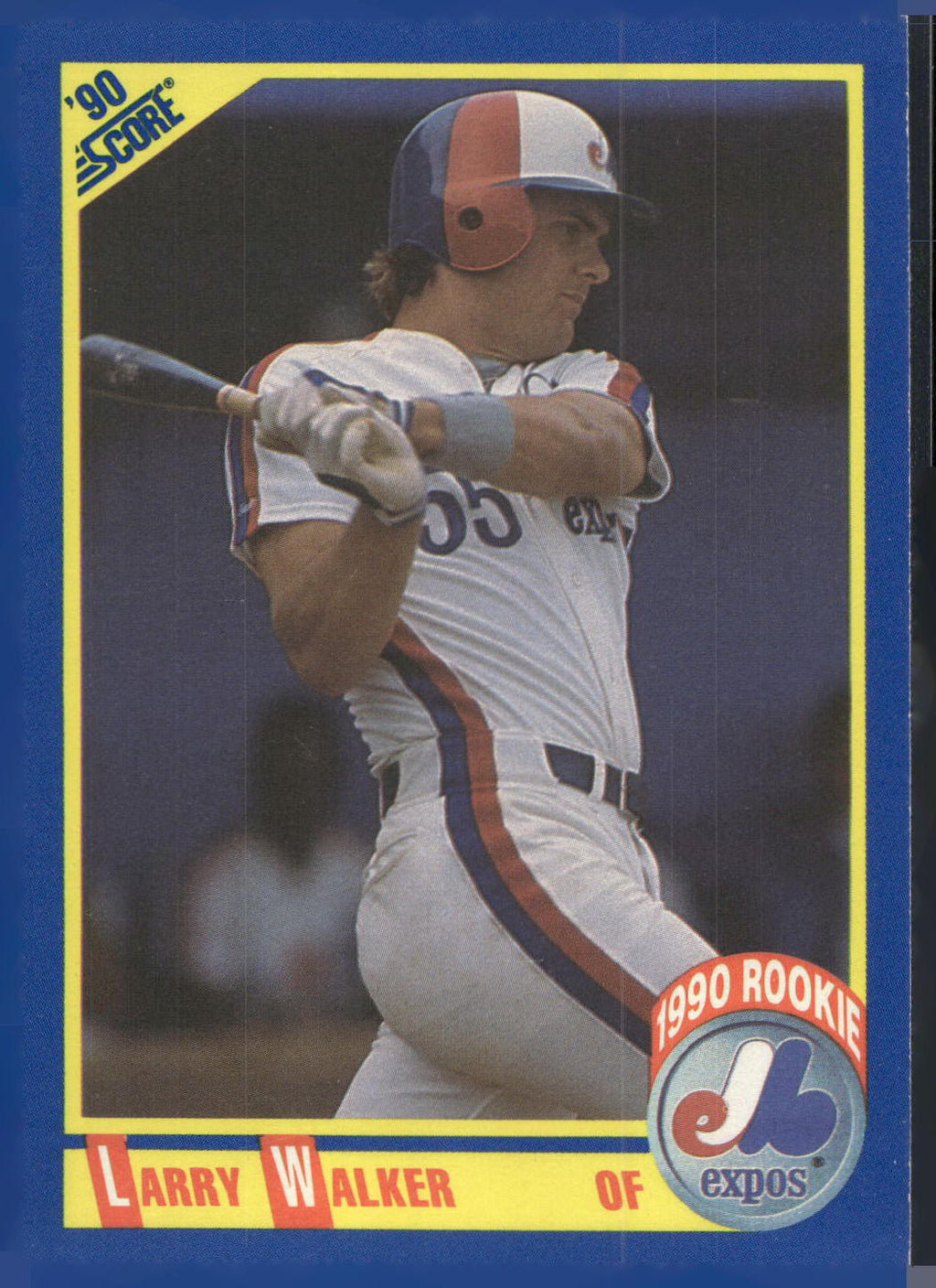 1990 Score #631 Larry Walker