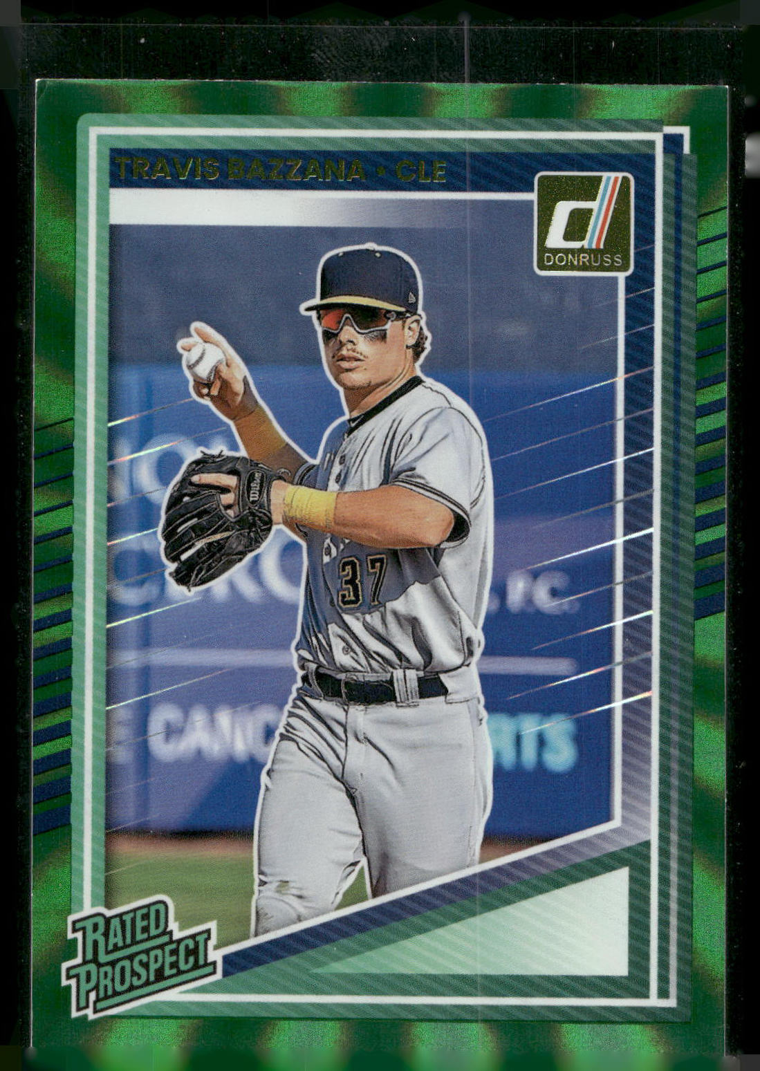 2025 Donruss #131 Travis Bazzana Optic Green Velocity #/149