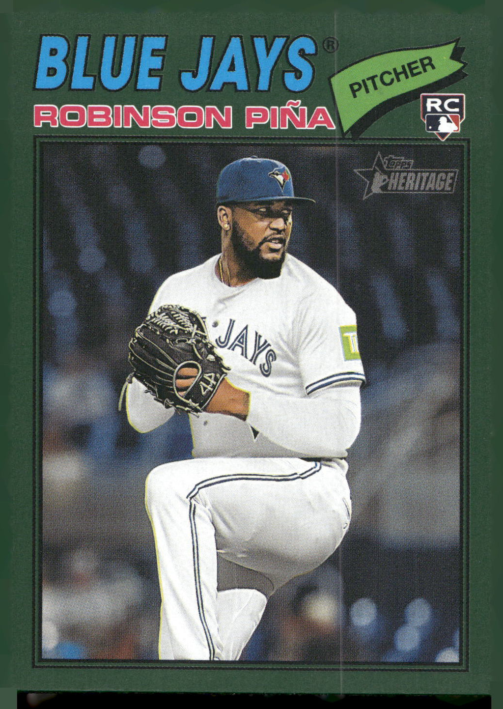 2026 Topps Heritage #315 Robinson Pina Dark Green