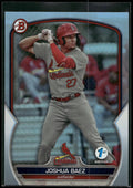 2023 Bowman 1st Edition #BPPF-127 Joshua Baez Sky Blue Foil