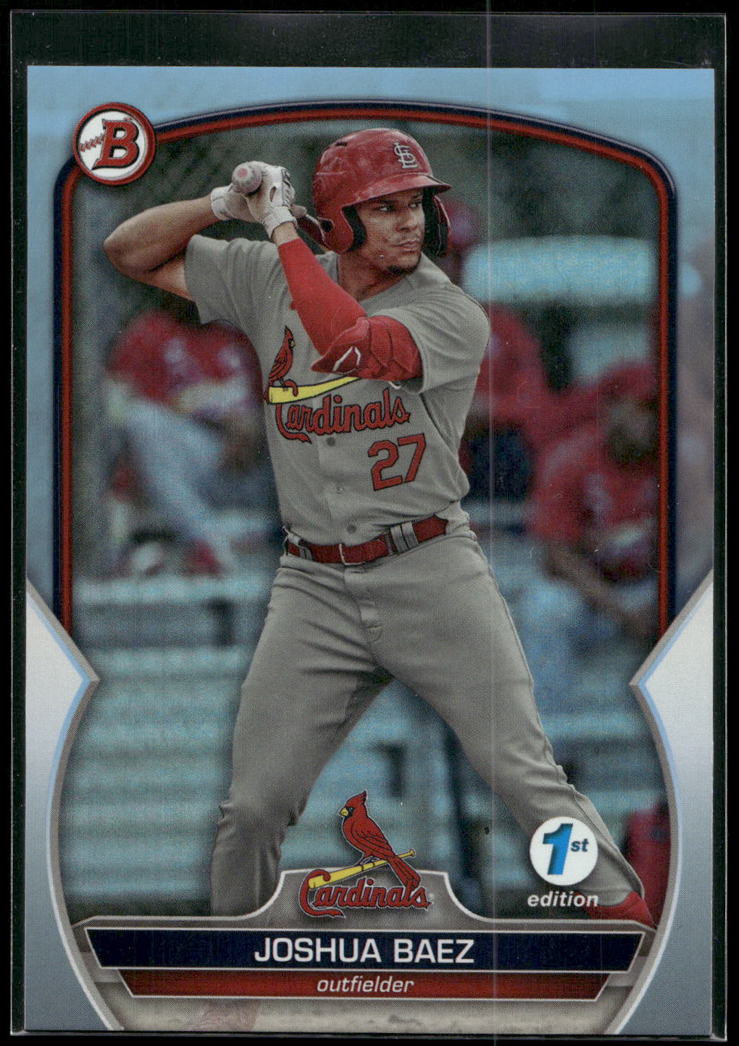 2023 Bowman 1st Edition #BPPF-127 Joshua Baez Sky Blue Foil