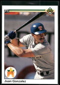 1990 Upper Deck #72 Juan Gonzalez