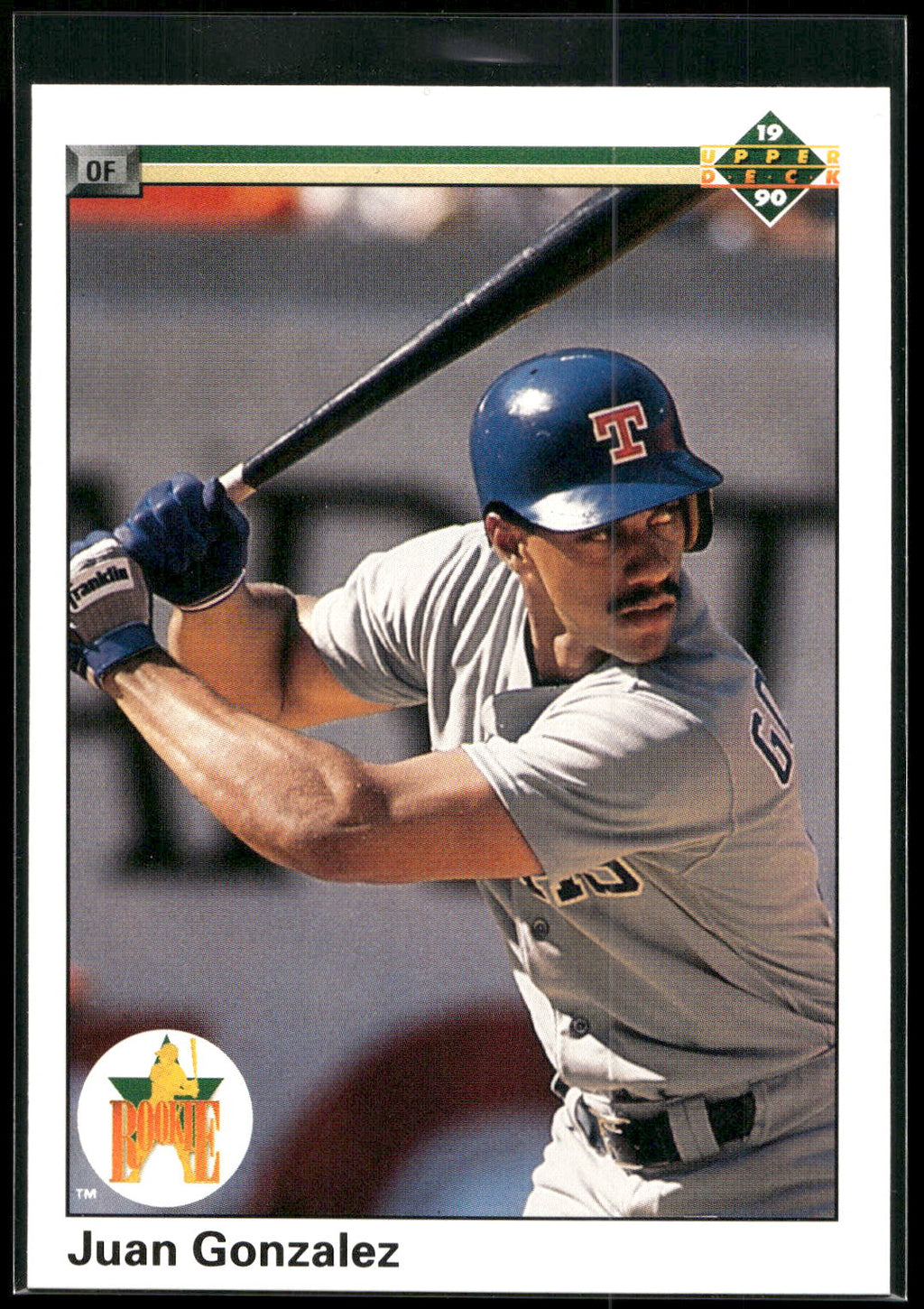 1990 Upper Deck #72 Juan Gonzalez
