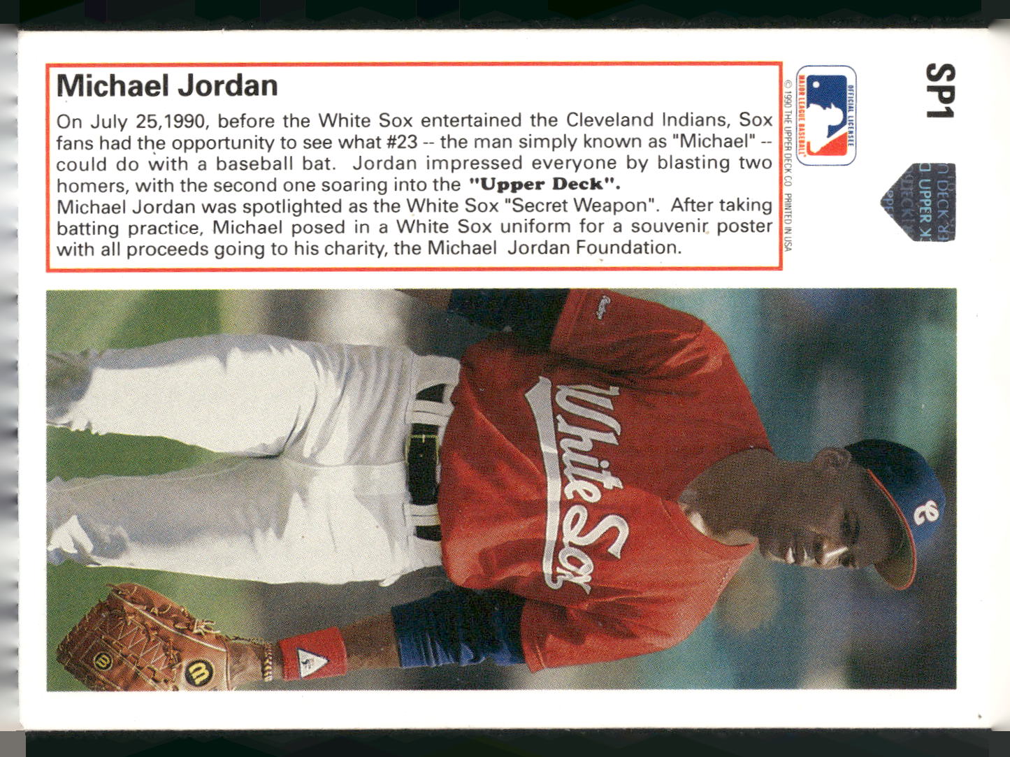 1991 Upper Deck #SP1 Michael Jordan