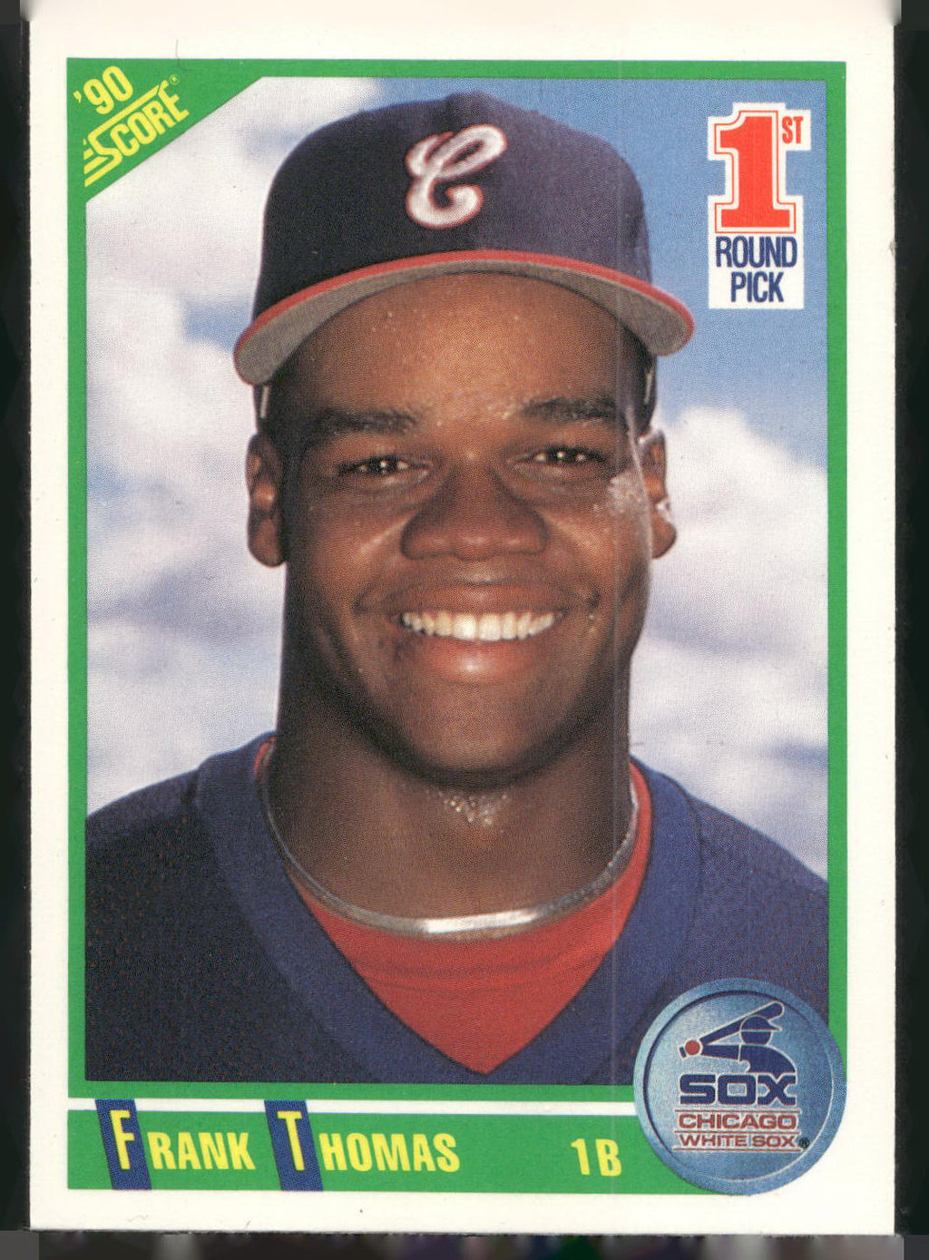 1990 Score #663 Frank Thomas
